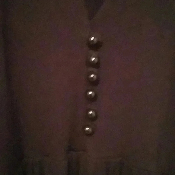 💙🌹Black cotton dress with buttons - Picture 6 of 16